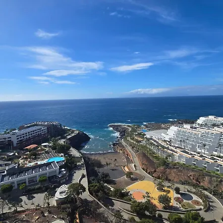 Elegant Beachfront With Balcony & Ocean View In Playa Paraiso Apartmán Costa Adeje (Tenerife)
