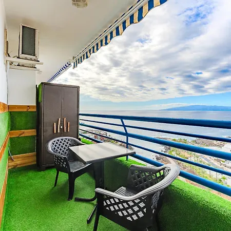 Elegant Beachfront With Balcony & Ocean View In Playa Paraiso Apartment Costa Adeje (Tenerife)