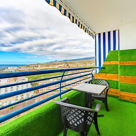 Elegant Beachfront With Balcony & Ocean View In Playa Paraiso * Costa Adeje (Tenerife)