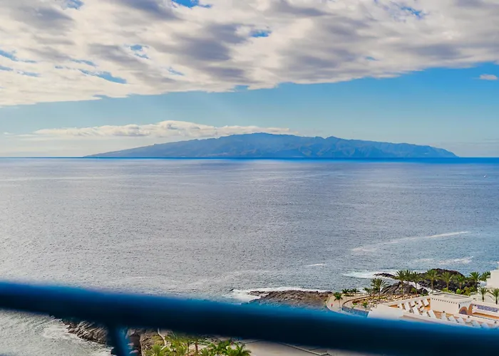 Elegant Beachfront With Balcony&ocean View In Playa Paraíso Costa Adeje (Tenerife)